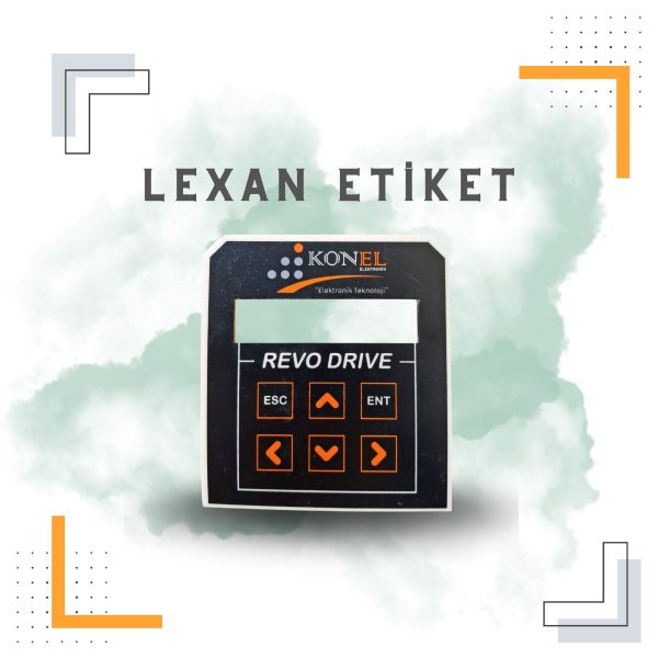 LEXAN(LEKSAN) ETİKET